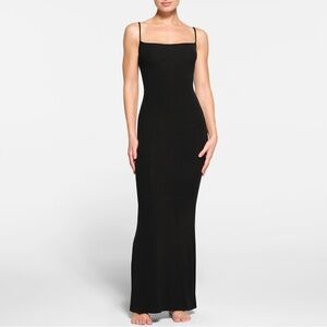 Onyx SKIMS Soft Lounge Long Slip Dress Size S NWT